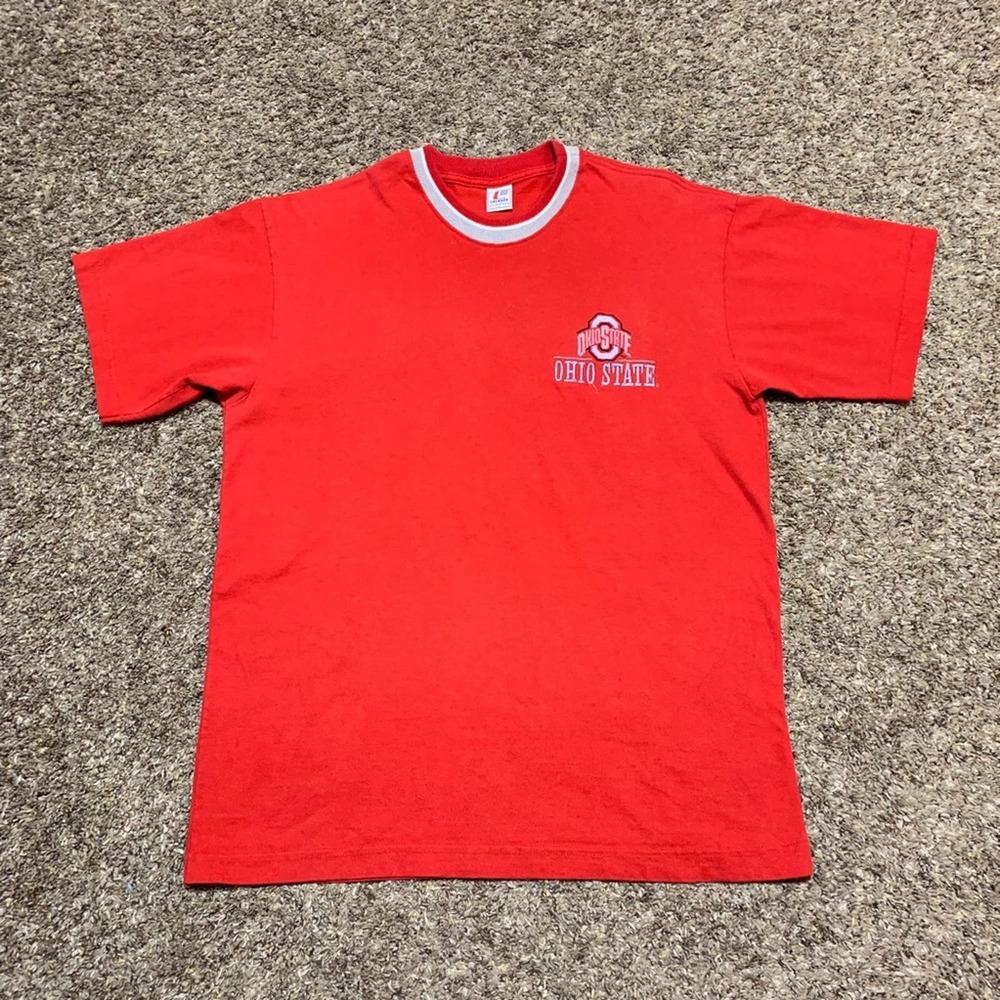 VTG 90’s Ohio State University T-shirt Rare Lg Made is USA